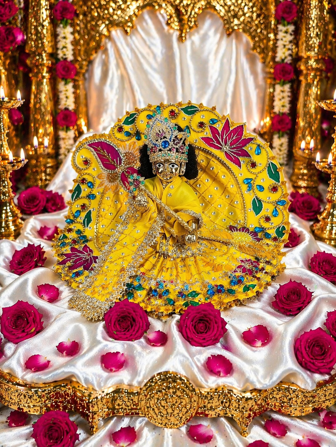 Fancy Gol Poshak For Ladoo Gopal