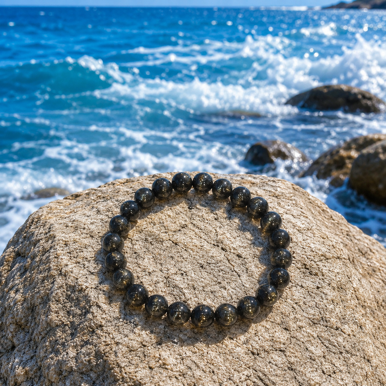 Pyrite Stone Bracelet