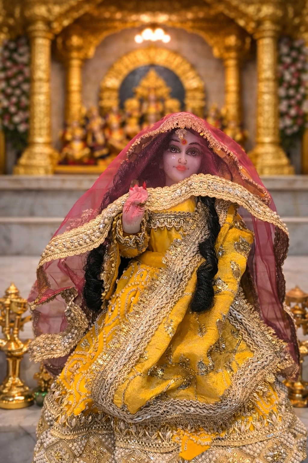 Fancy RK Set For The Lord Radha krishna Deities