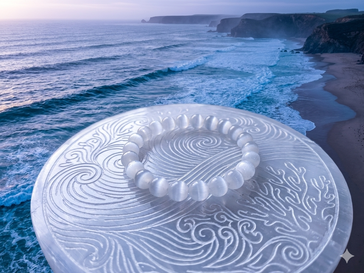 Selenite Stone Bracelet
