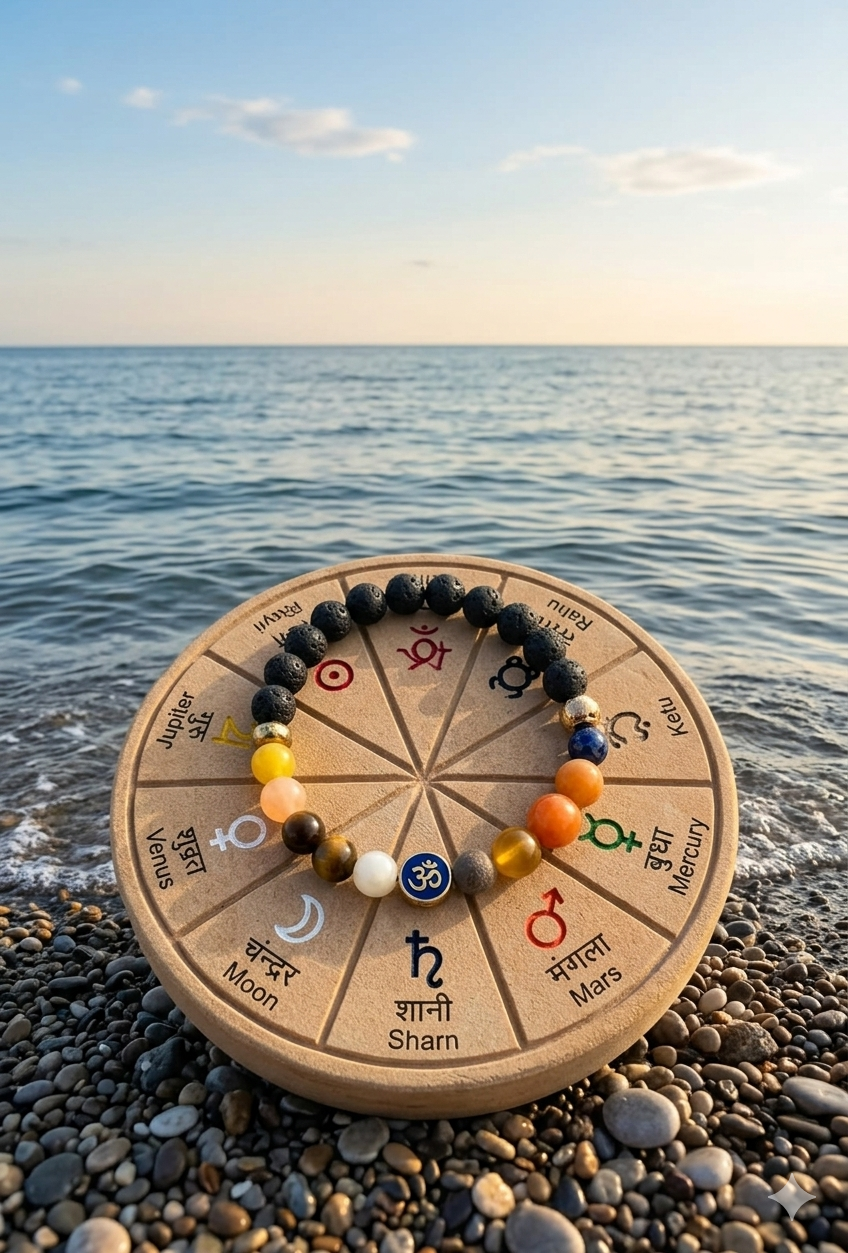 Navgrah Stone Bracelet