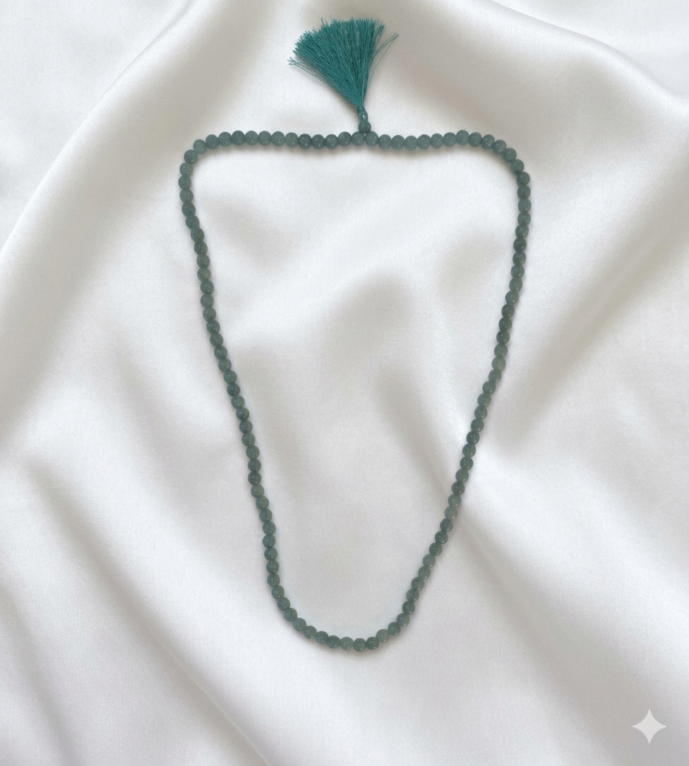 Green Jade Stone Mala