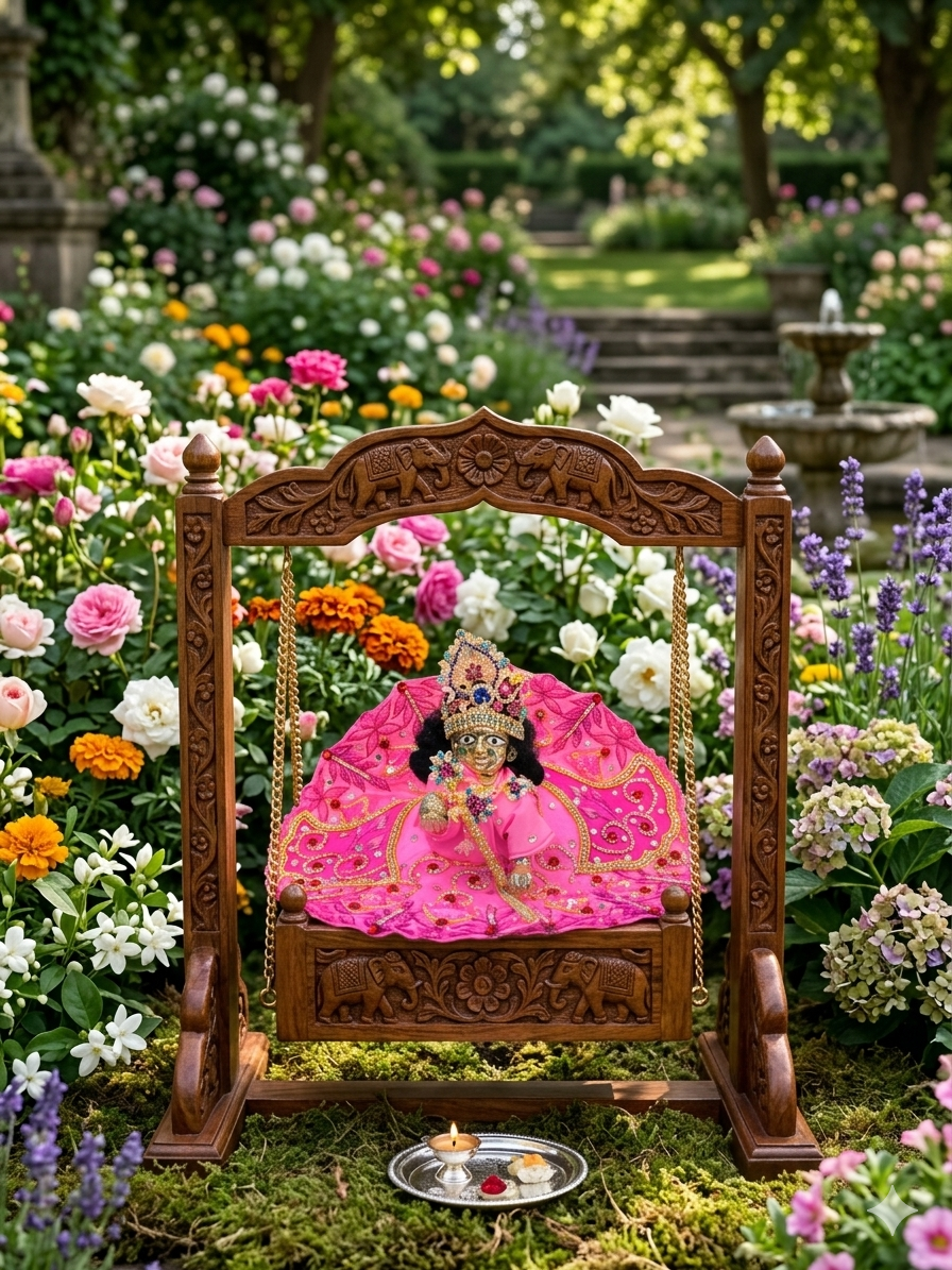 Fancy Gol Poshak For Ladoo Gopal