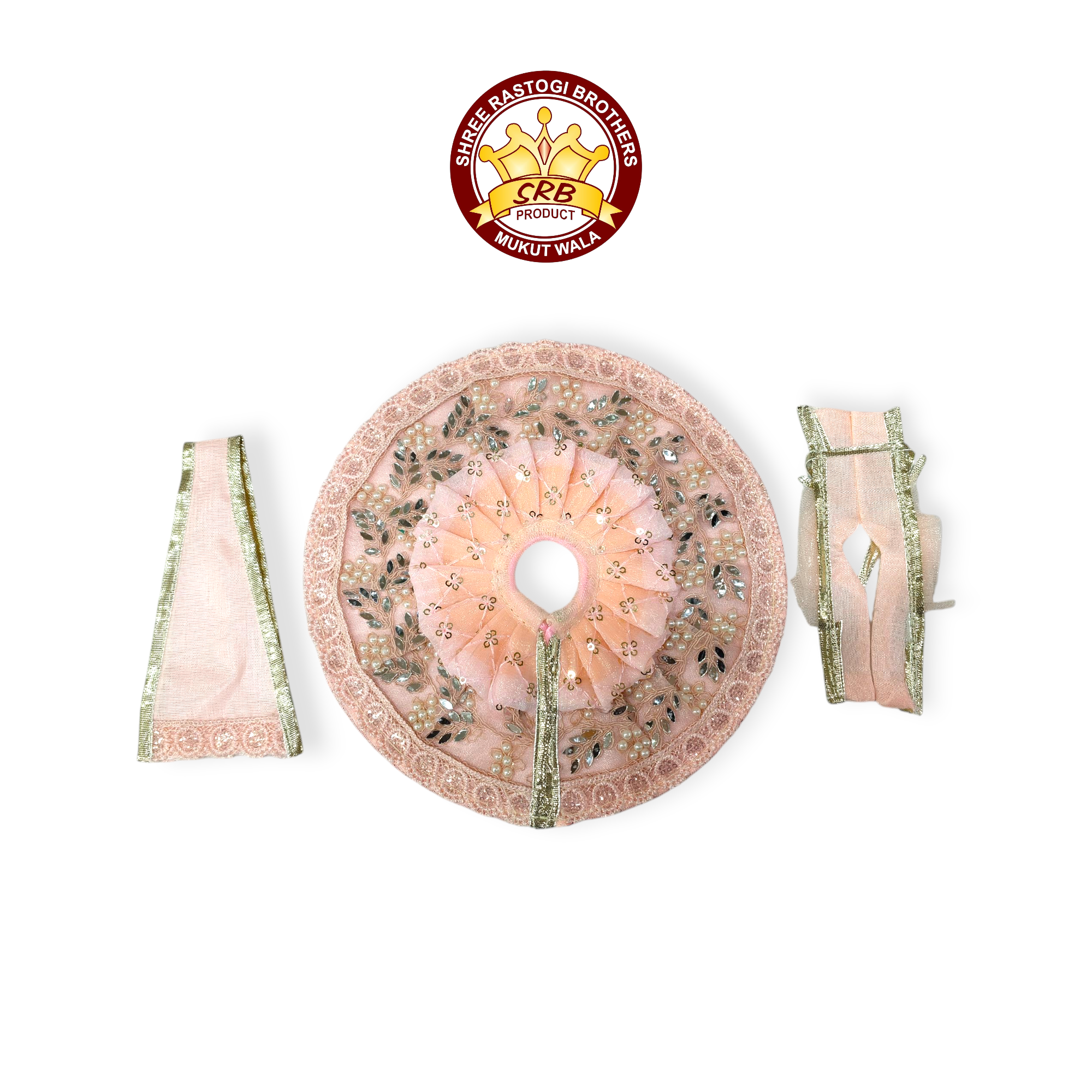 Laddu Gopal Dress All Size Festival Spacial Baby Pink Color