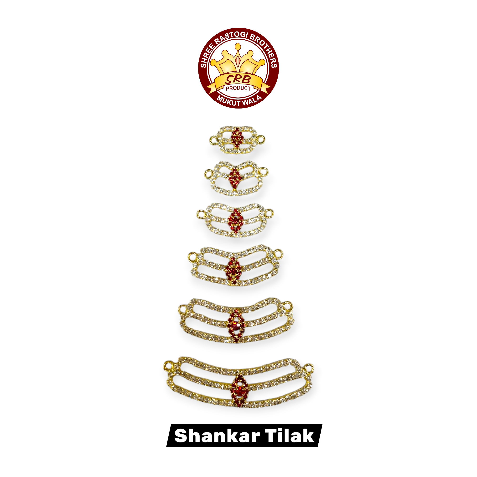 Shankar Tilak / Stone Tripund For Shiv Ling, Shankar Ji Idol