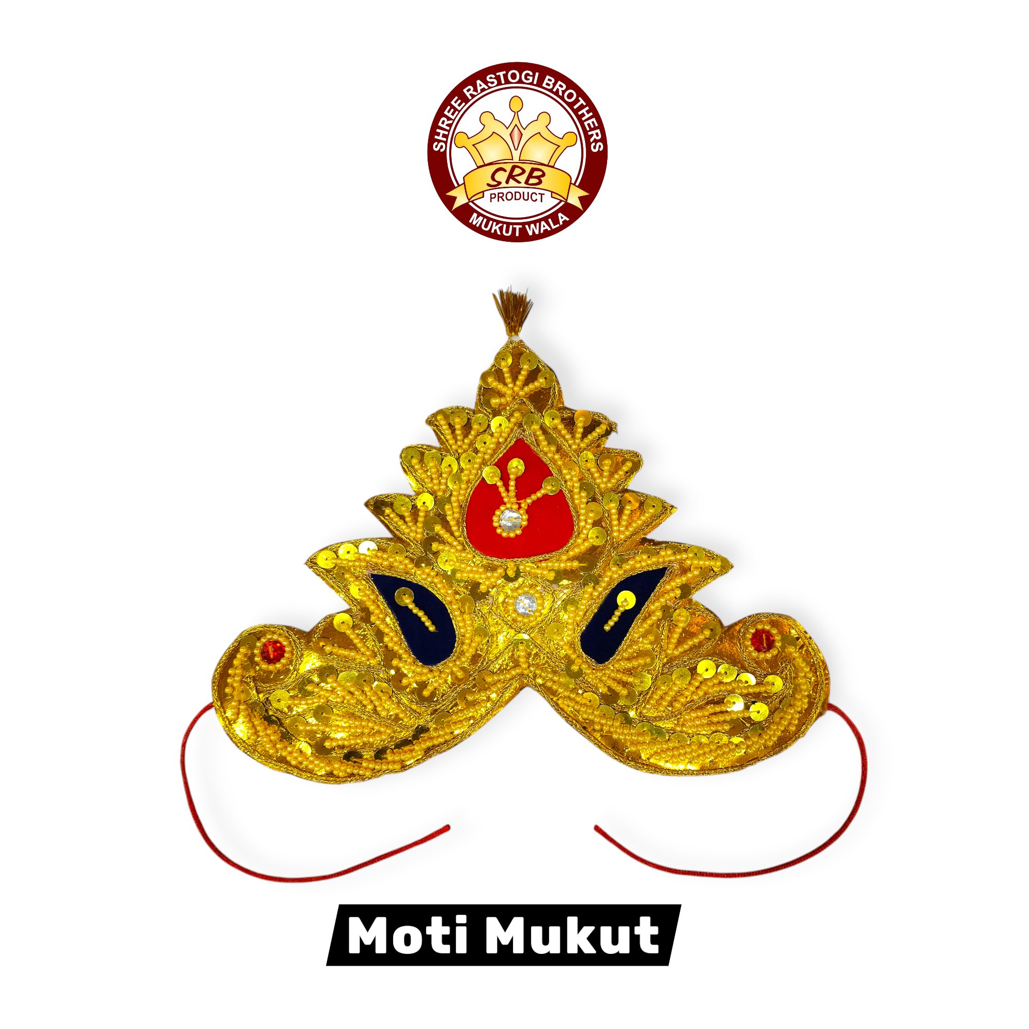 Moti Mukut For God Idol