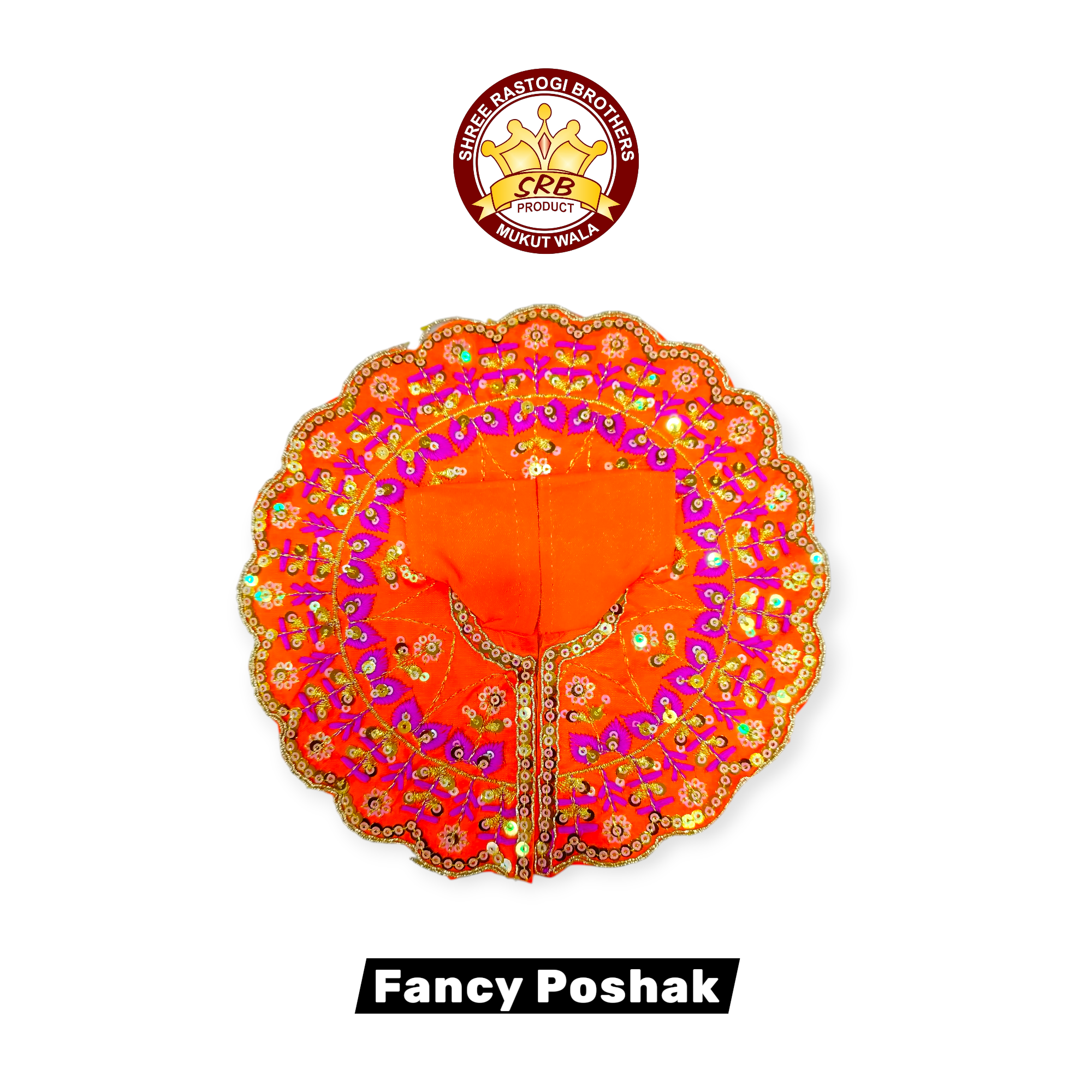 Premium Beautiful Gol Poshak For Laddu Gopal (FGP-02)