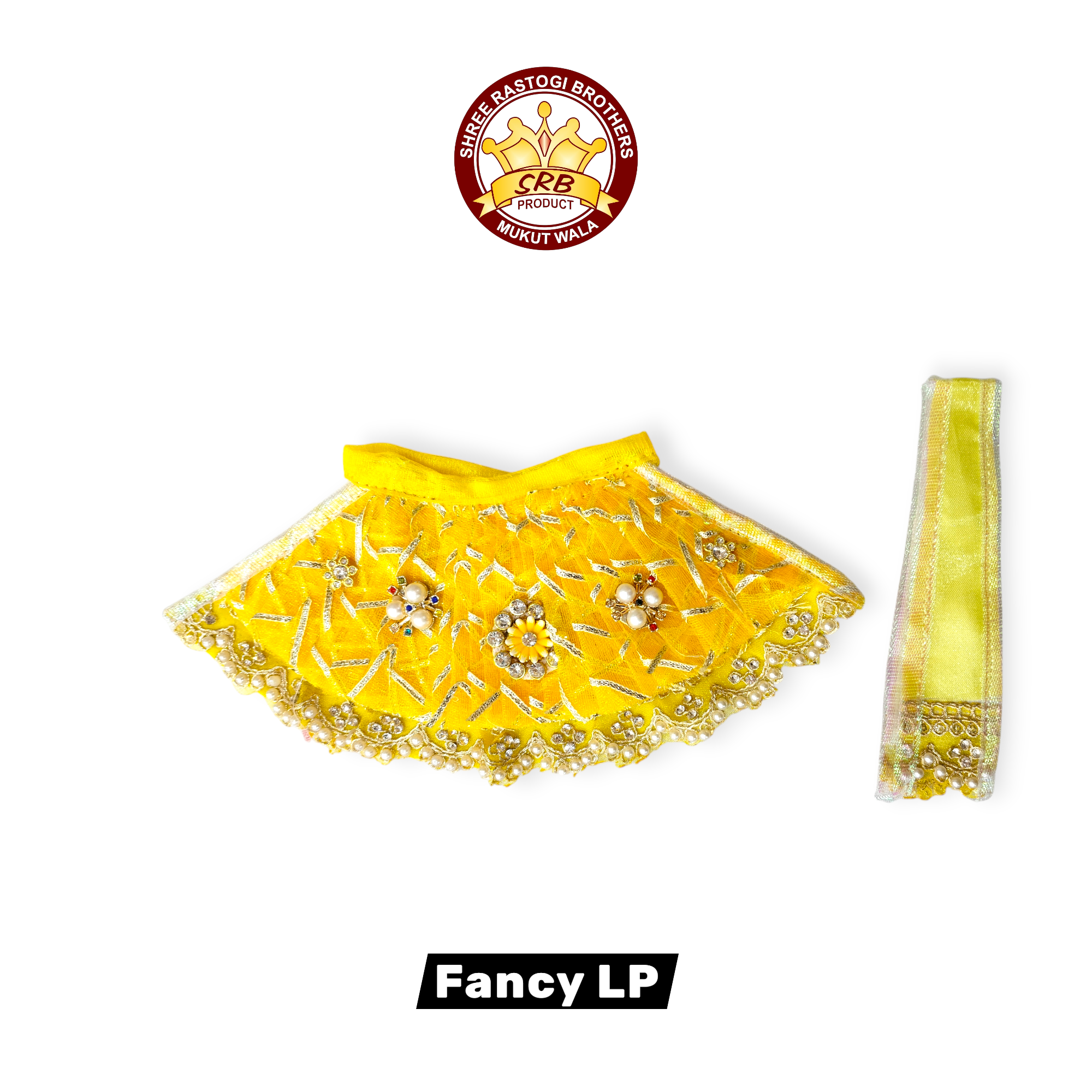 Fancy Lehenga Patka For All Goddess Idol (FLP-01)