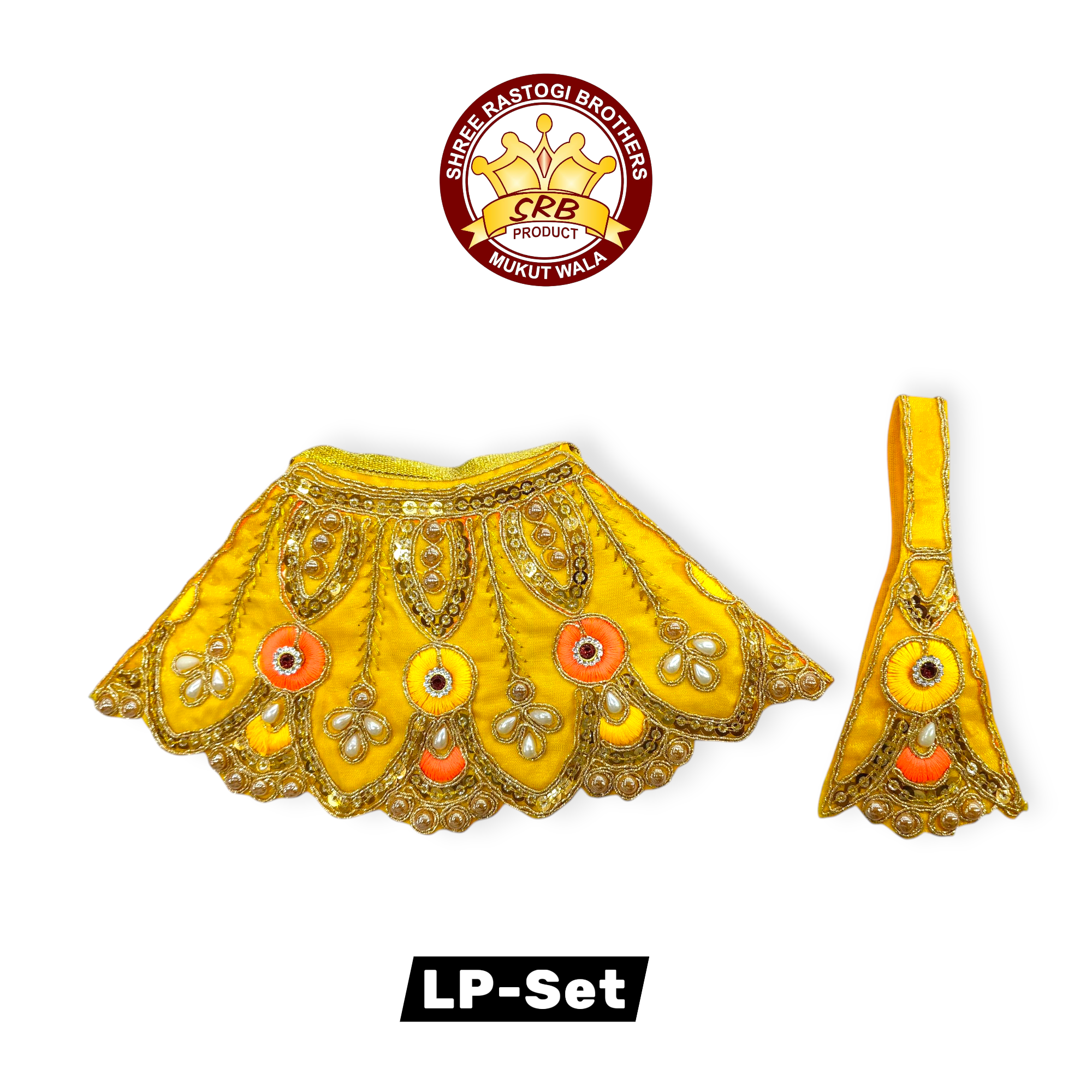 Fancy Lehenga Patka For Durga Mata, Laxmi Mata, Kali Mata All Idol