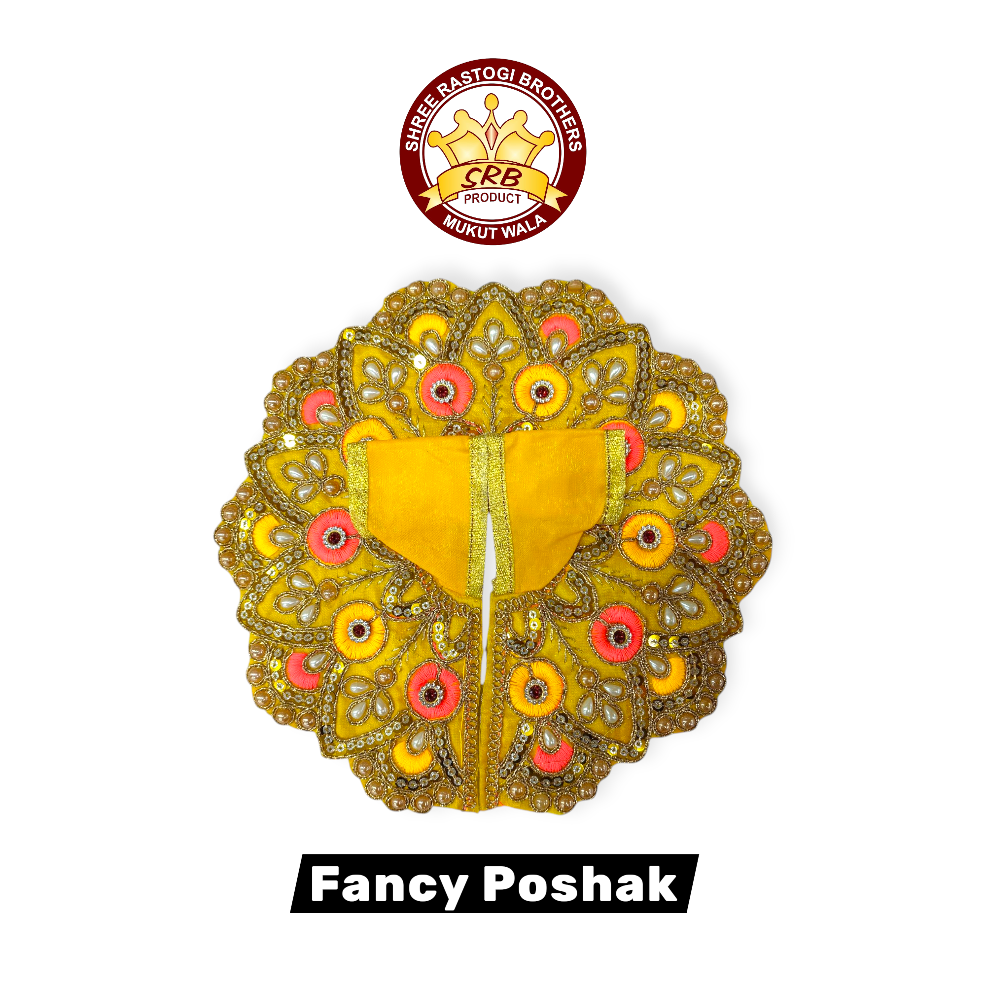Fancy Gol Poshak For Laddu Gopal All Size