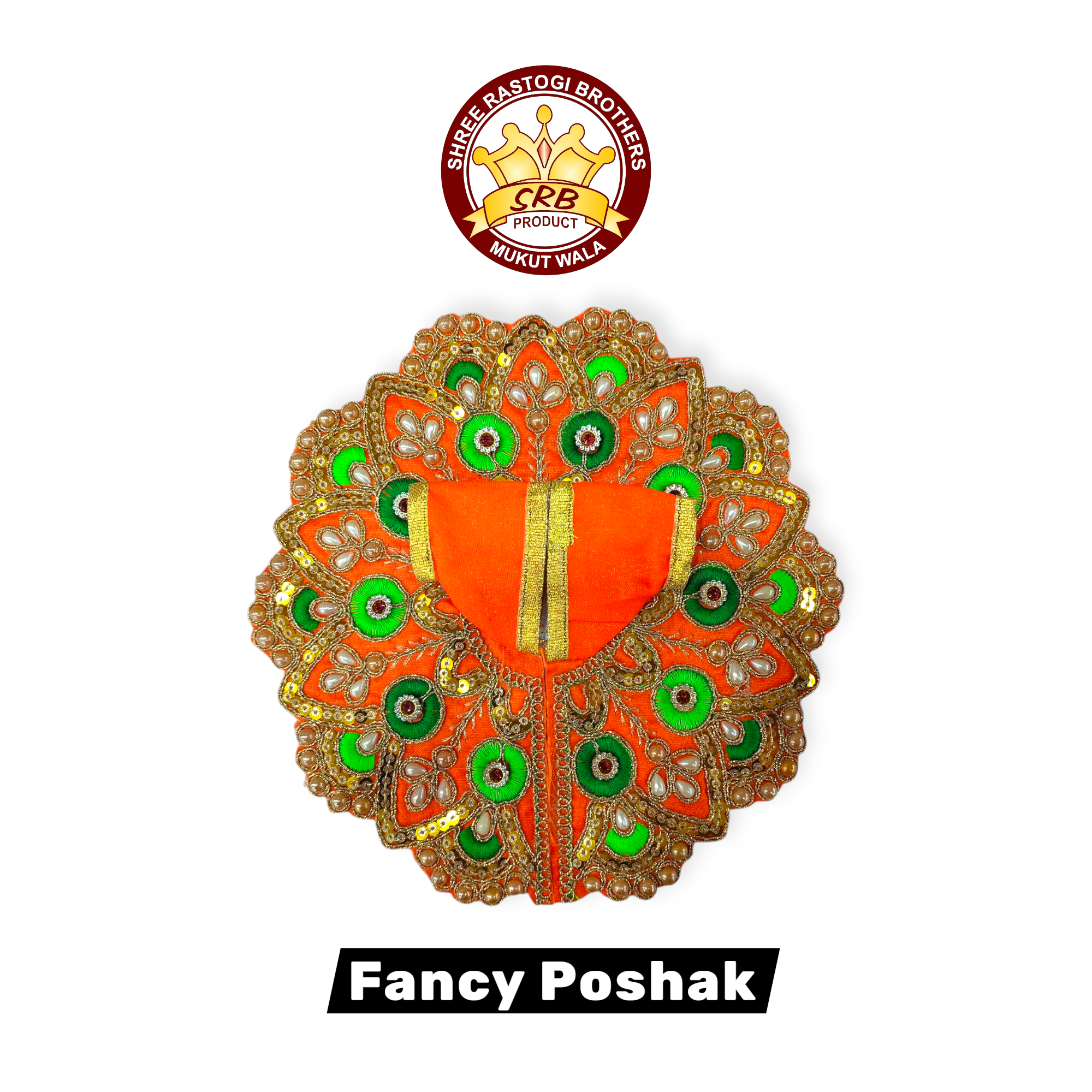 Fancy Gol Poshak For Laddu Gopal All Size