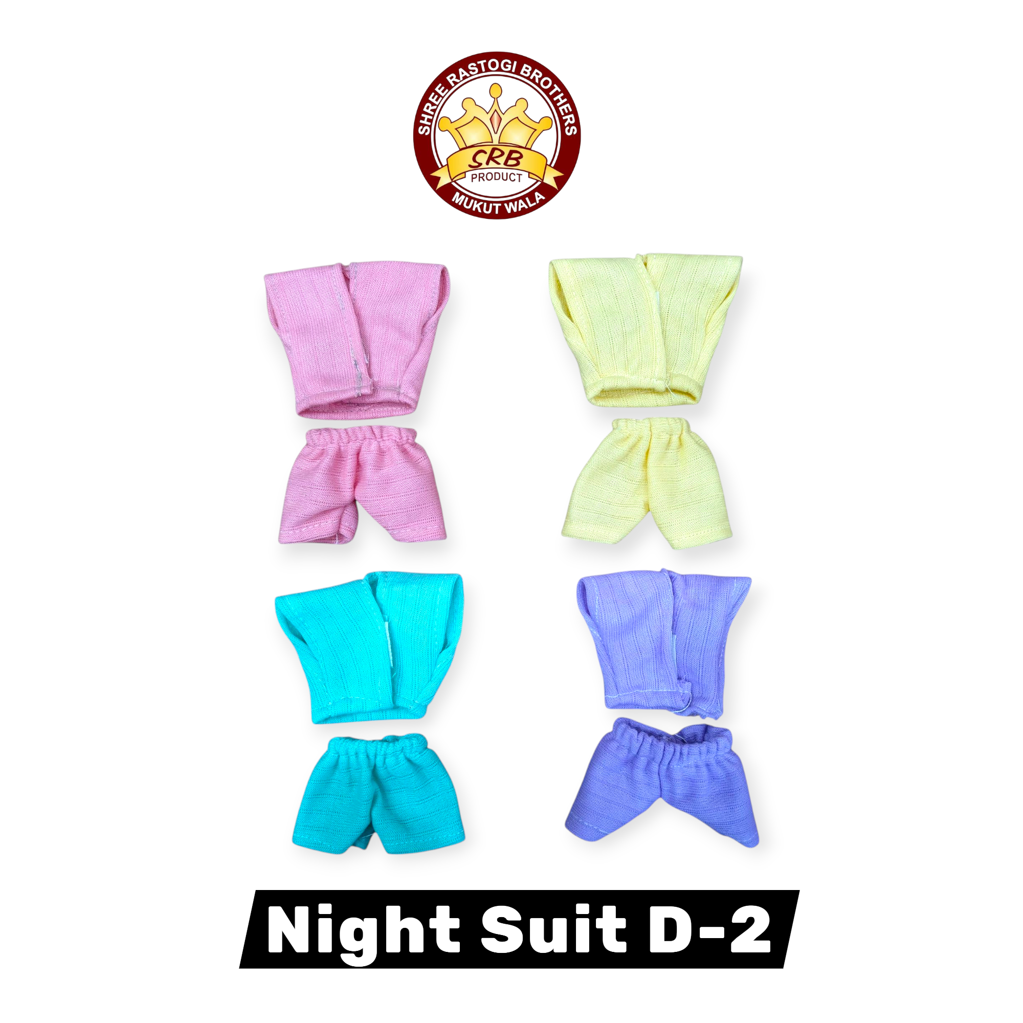 Color Ful Night Suit For Laddu Gopal