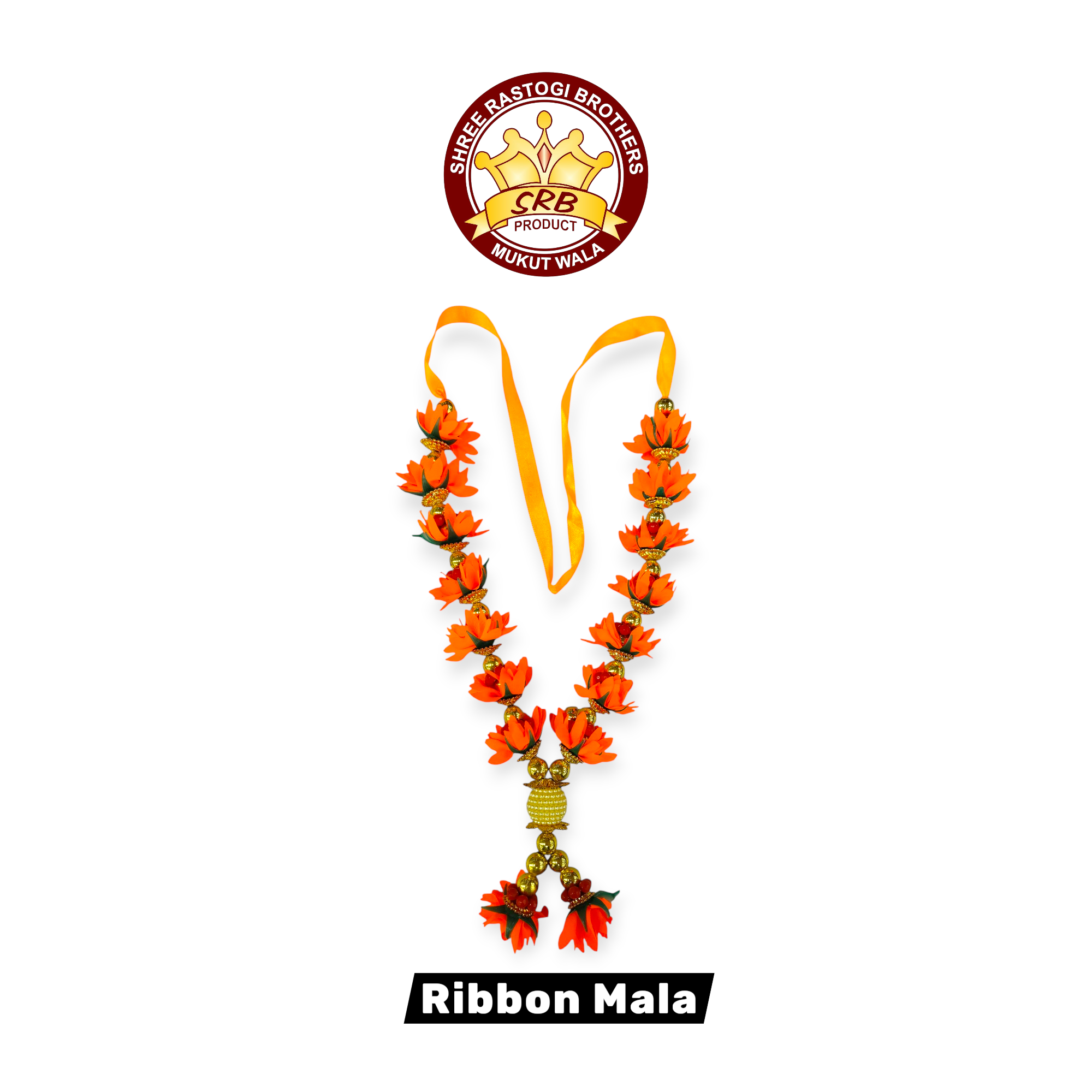 Ribbon Mala For Big Size God Idol and Wall Pictur Frame