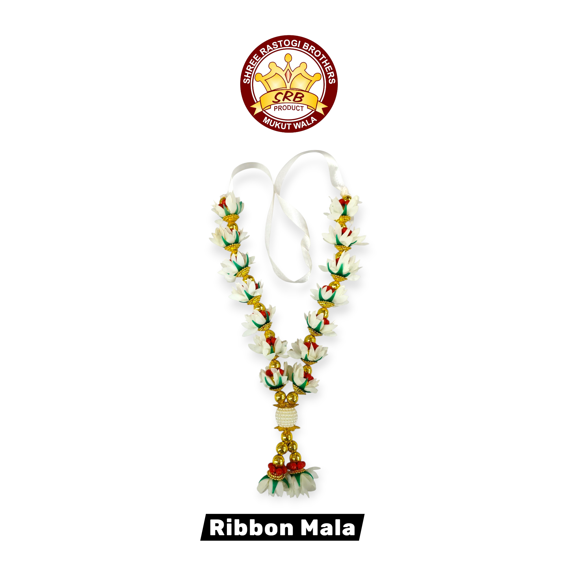 Ribbon Mala For Big Size God Idol and Wall Pictur Frame