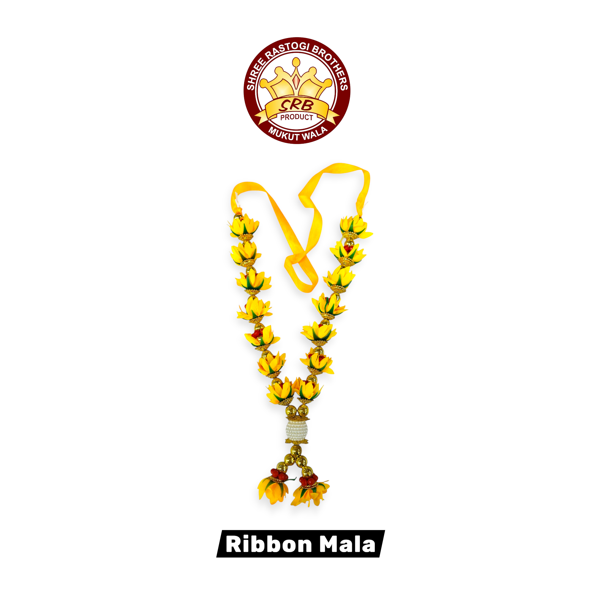 Ribbon Mala For Big Size God Idol and Wall Pictur Frame