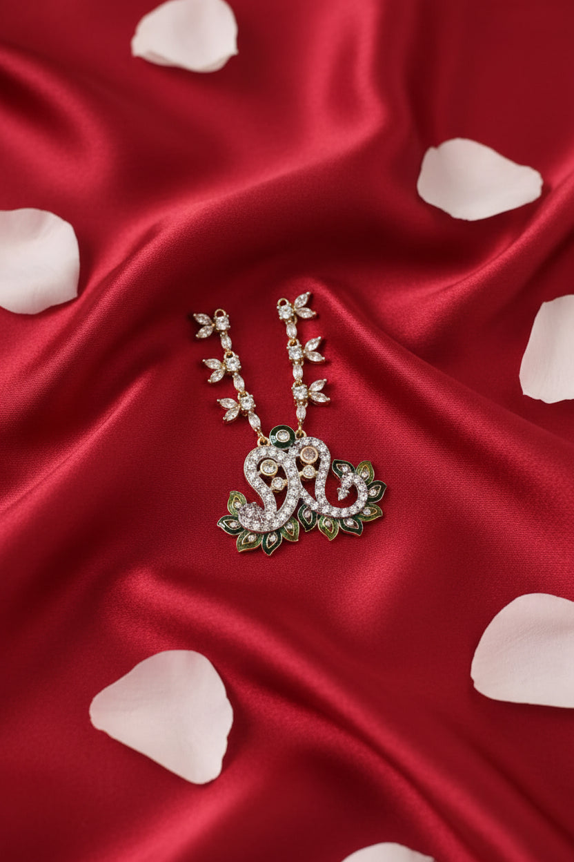 Mayur Pendant AD Mala For Ladoo Gopal