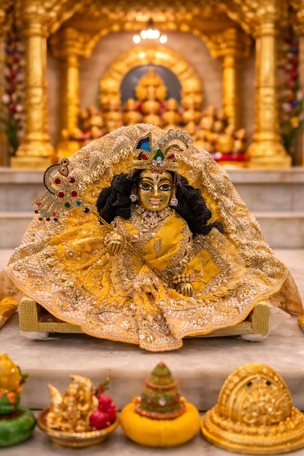 Fancy Gol Poshak For Ladoo Gopal