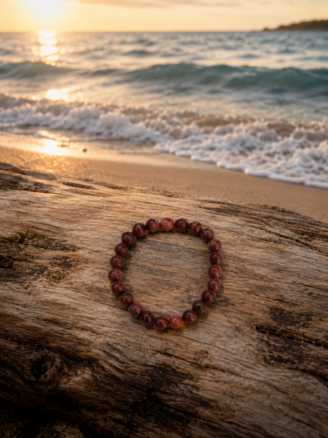 Red Jasper Stone Bracelet