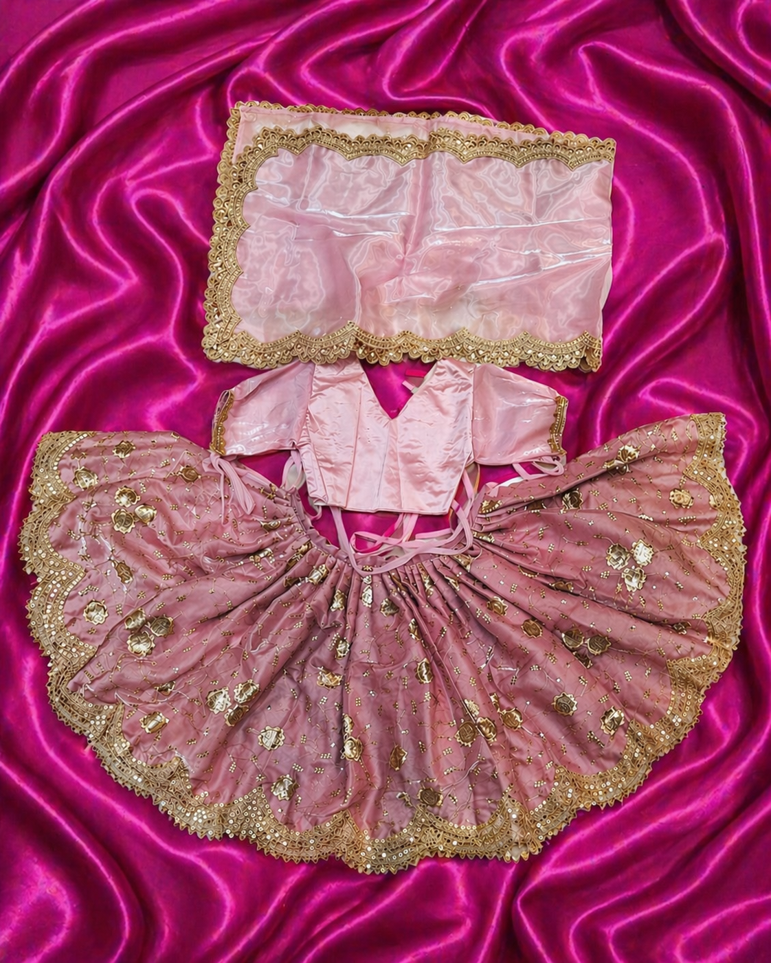 Fancy RK Set For The Lord Radha krishna Deities
