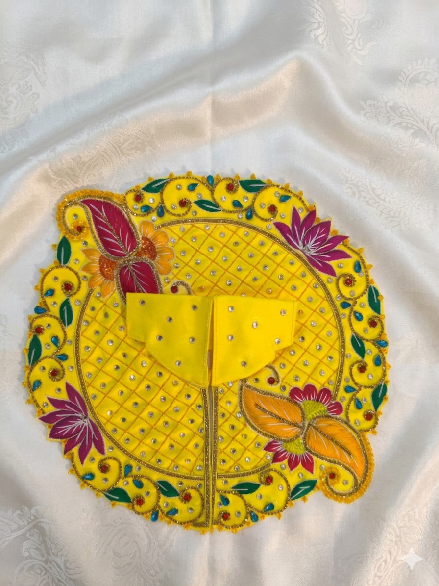 Fancy Gol Poshak For Ladoo Gopal