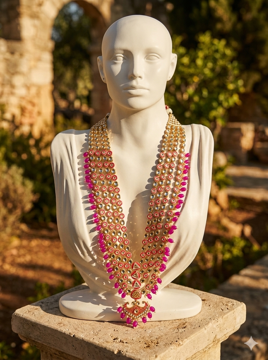 Kundan Rani Haar For Spiritual Deities