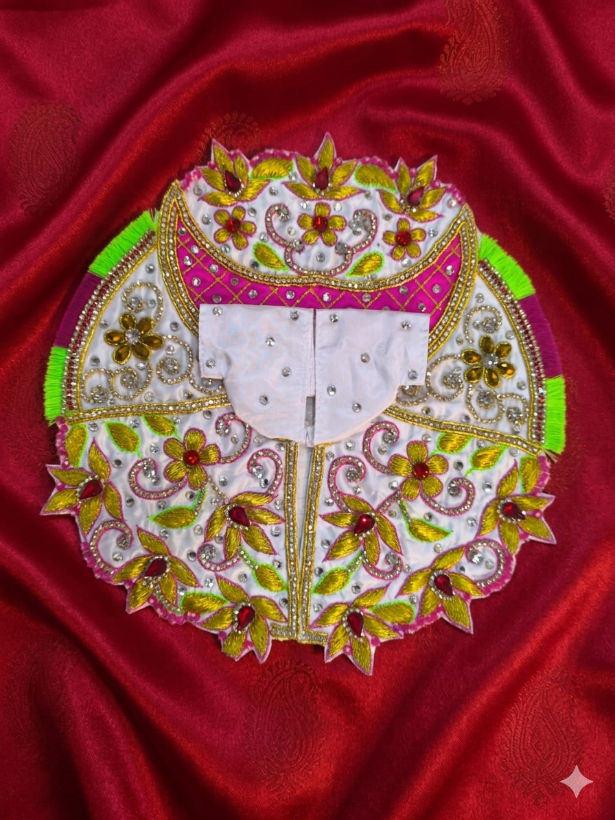 Fancy Gol Poshak For Ladoo Gopal