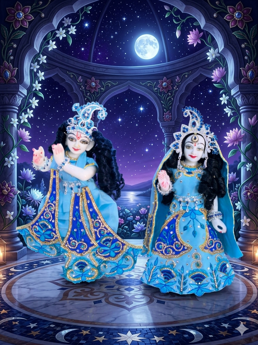 Fancy RK Set For The Lord Radha krishna Deities