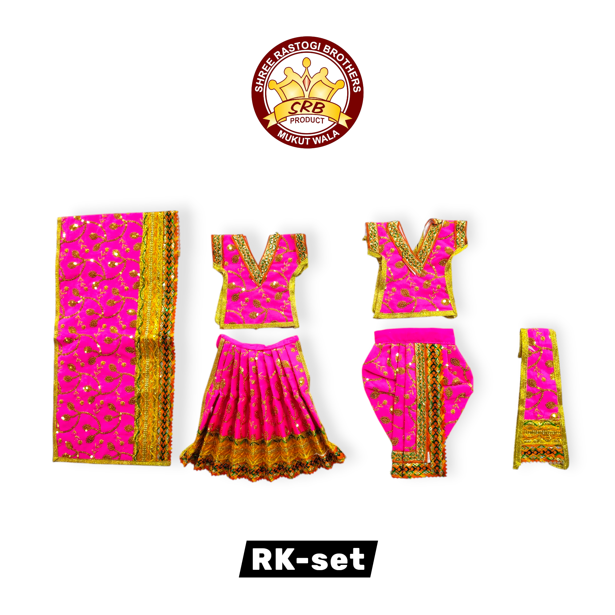 Radha Krishna Poshak  For Idol