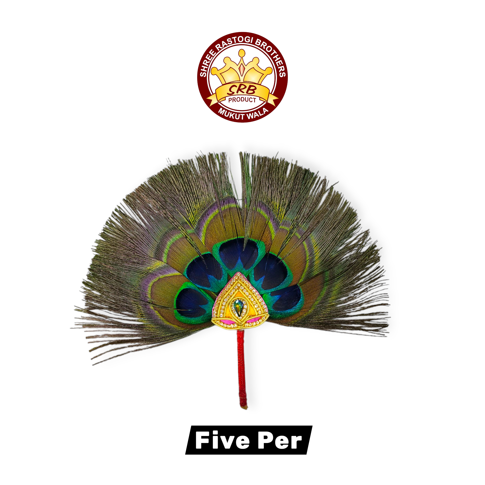 Mor Pankhi & Tikda For Radha Krishna & Laddu Gopal