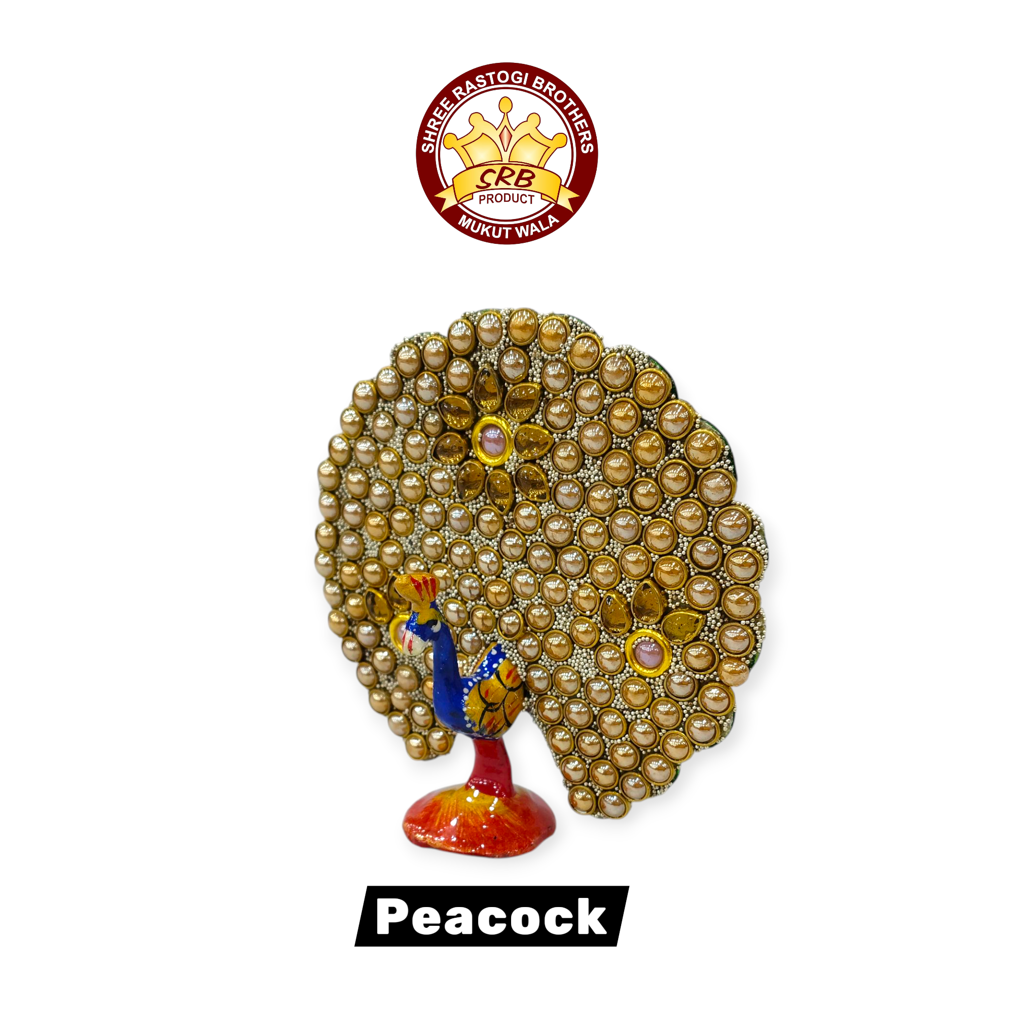 Peacock Toys For Home Temple Decoration