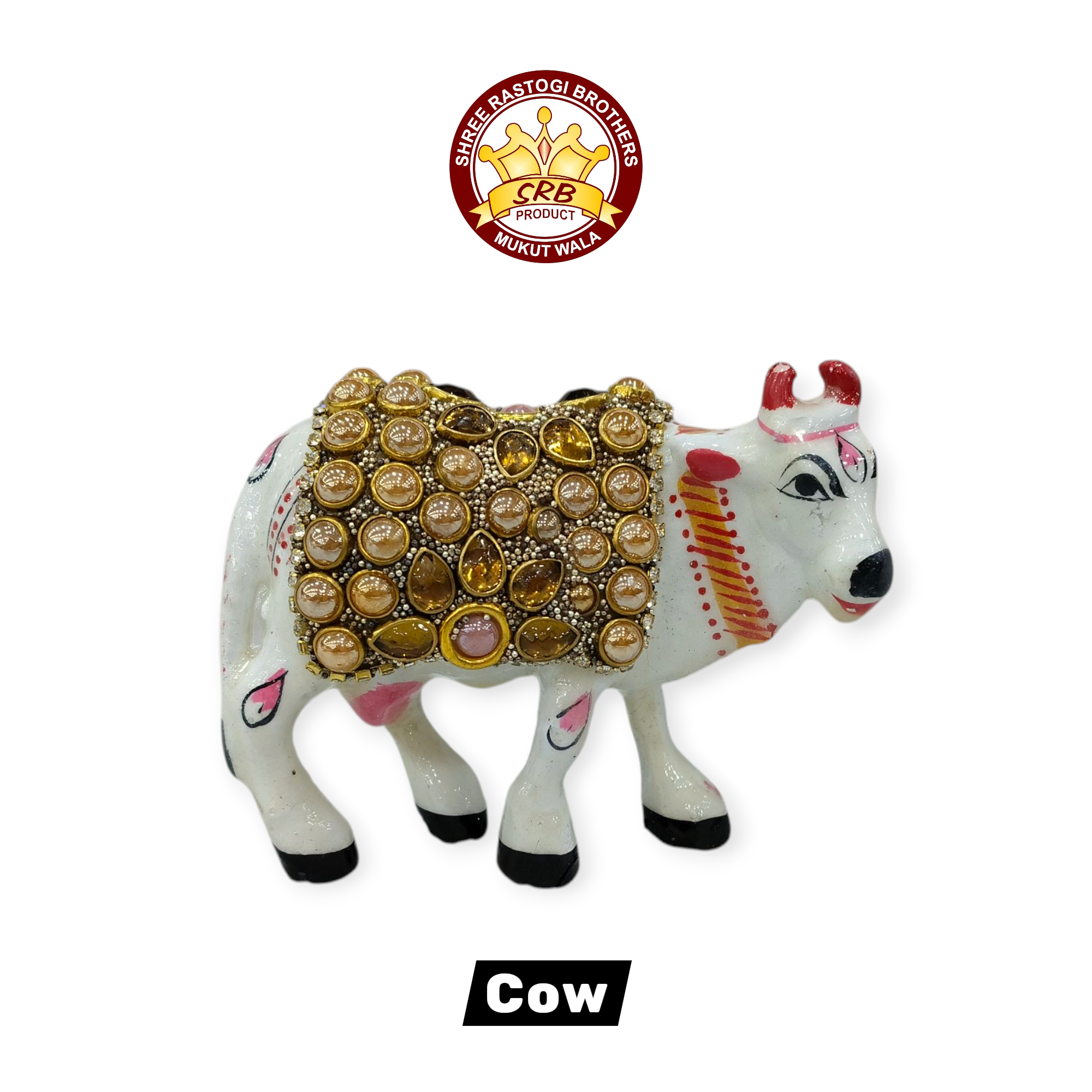 Cow toys For Home Temple Decoration