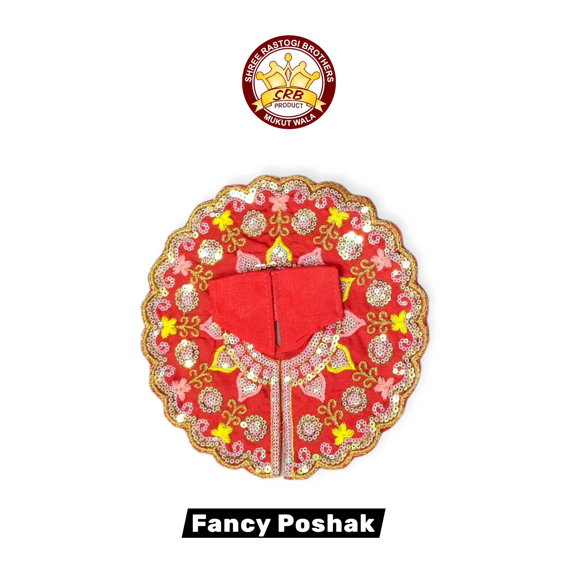Fancy Gol Poshak For All Size Laddu Gopal Idol (FGP-01)