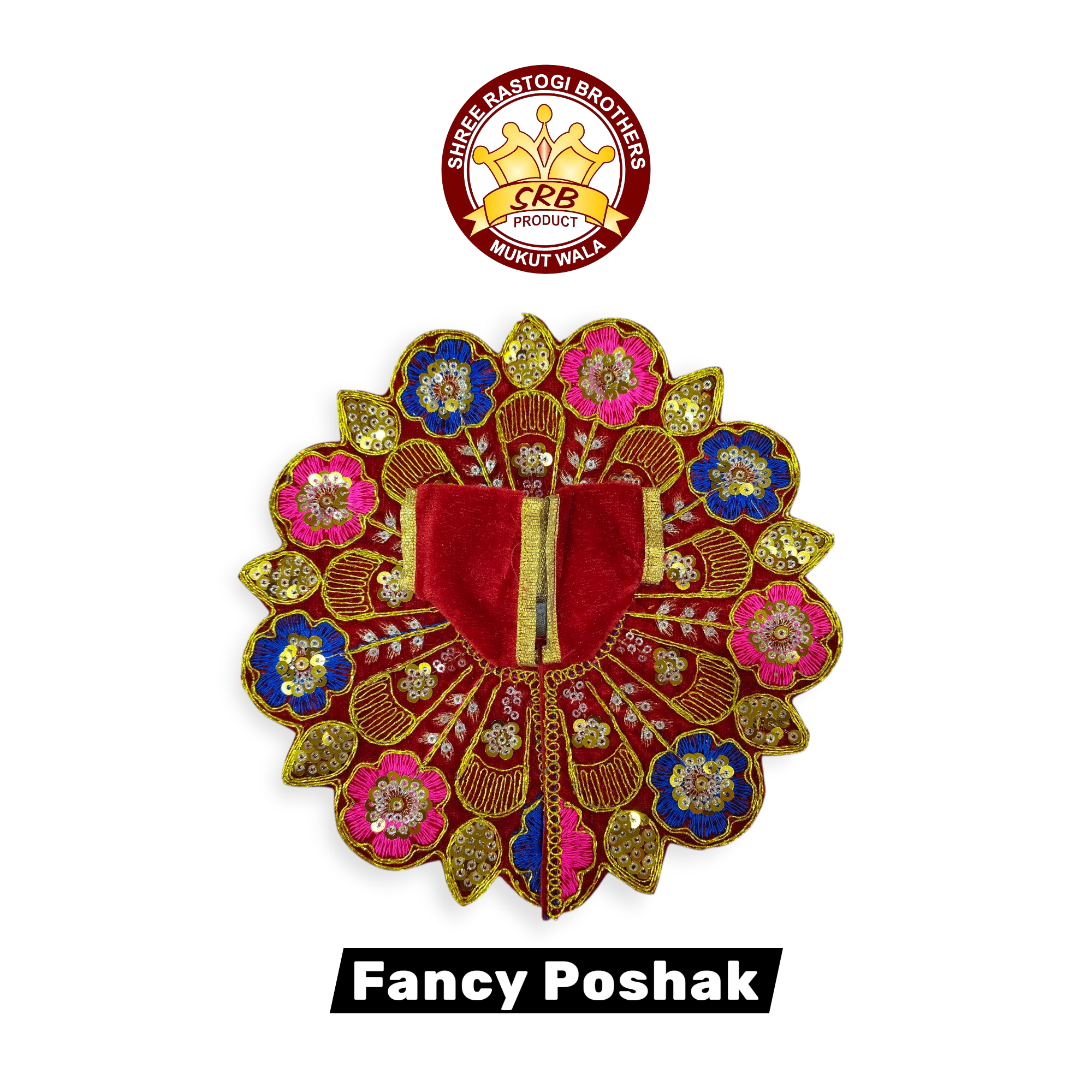 Fancy Gol Poshak For Laddu Gopal idol