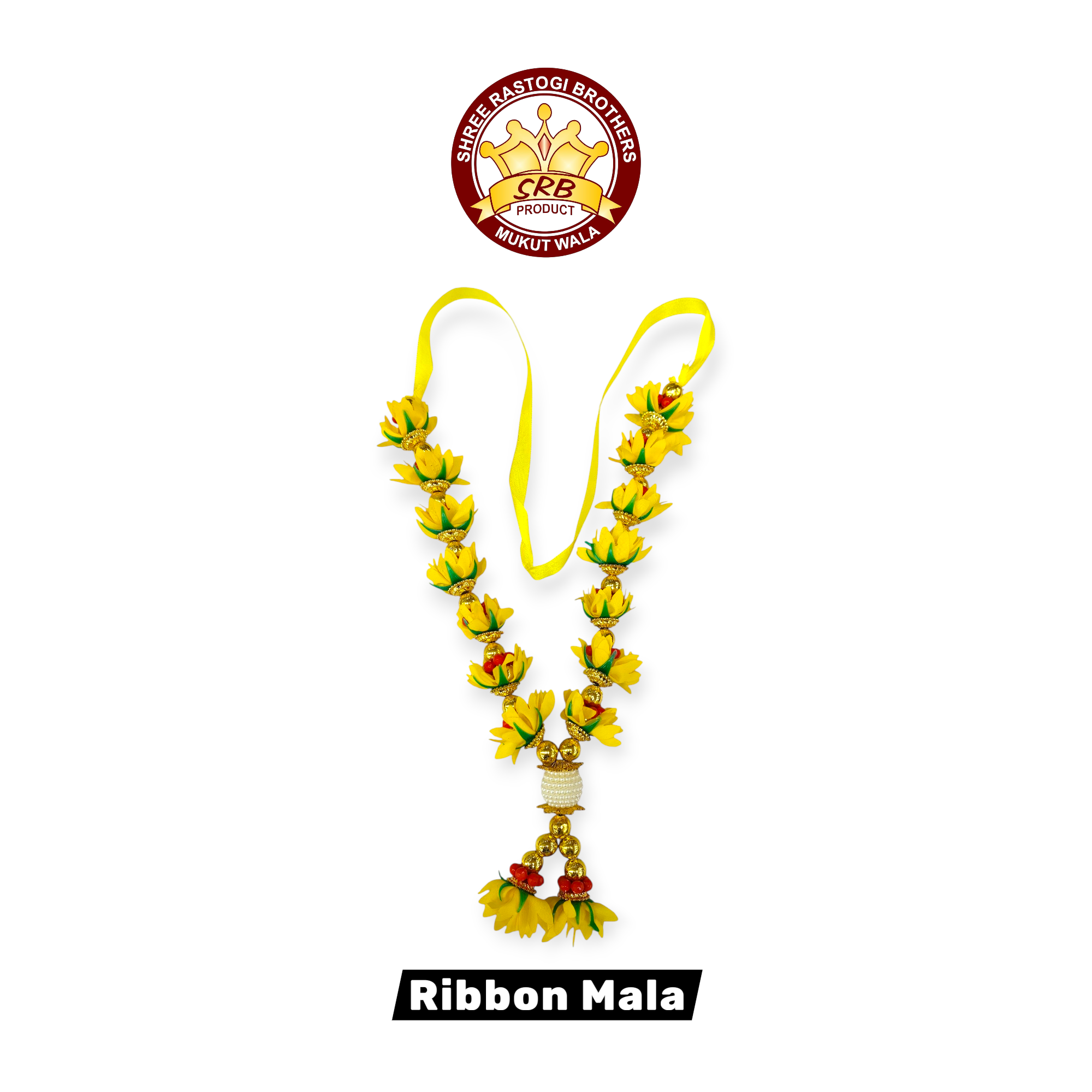 Ribbon Mala For  Big Size God Idol and Wall Pictur Frame