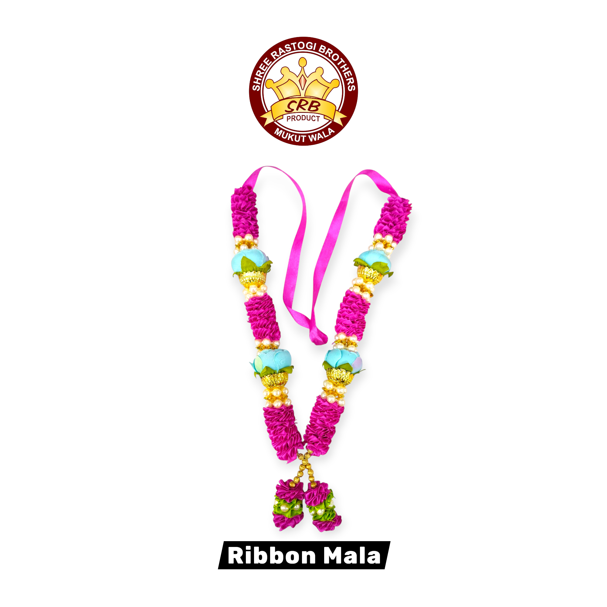 Ribbon Mala & Satan Mala For Diety Idols , Photo Frame And Decorative Itme