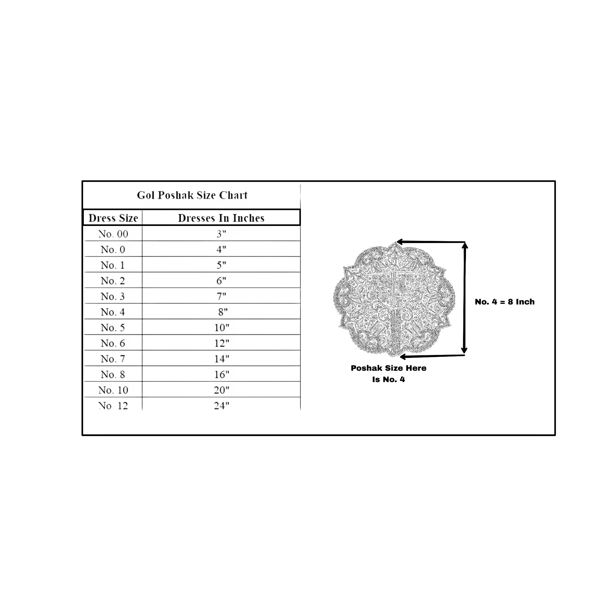 Fancy Gol Poshak With Matching Pagdi For Laddu Gopal  (FGP-06)