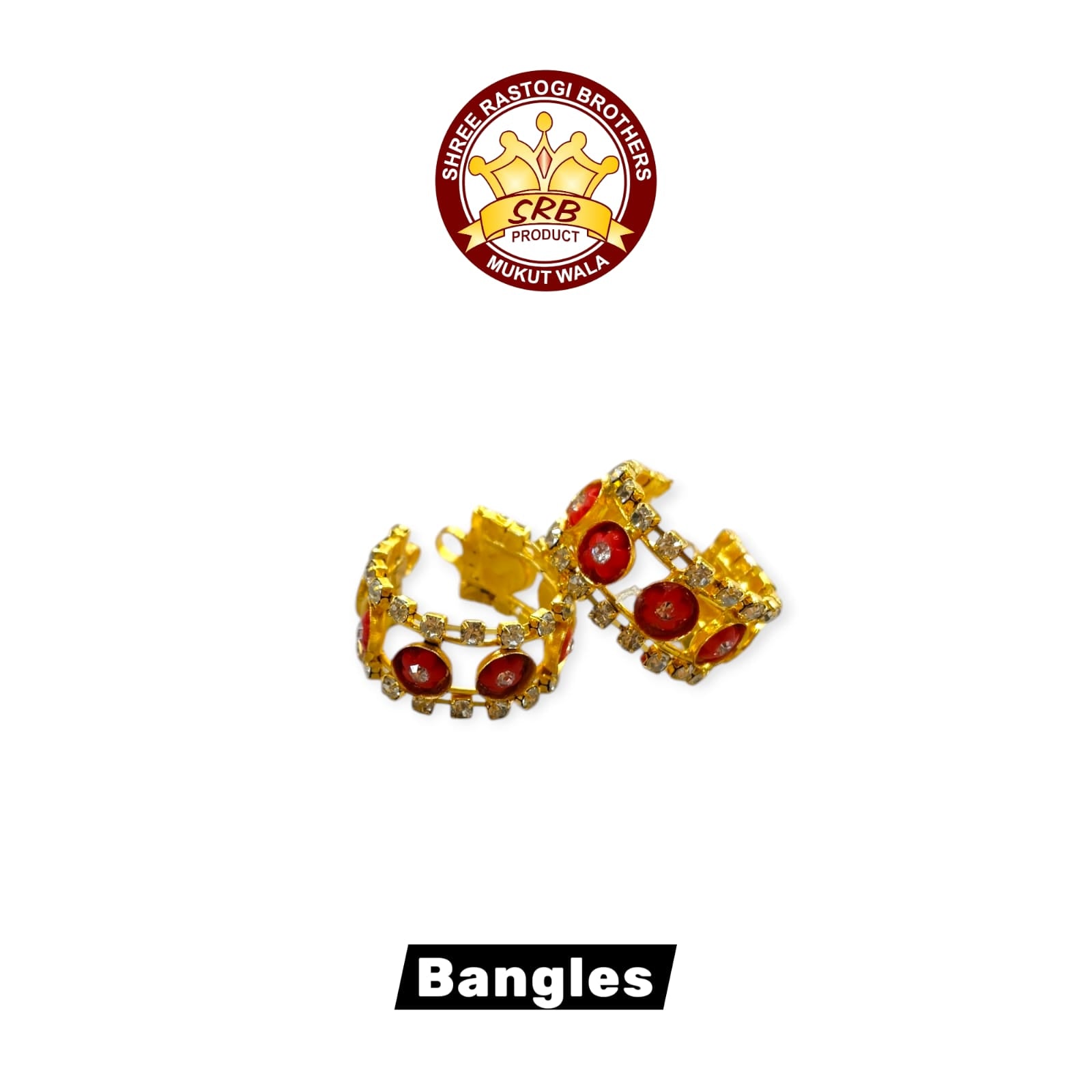Color Ful Stone Bangles For All Deities (B-9)