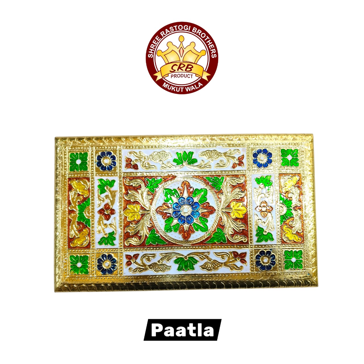 Meenakari Handwork Patla