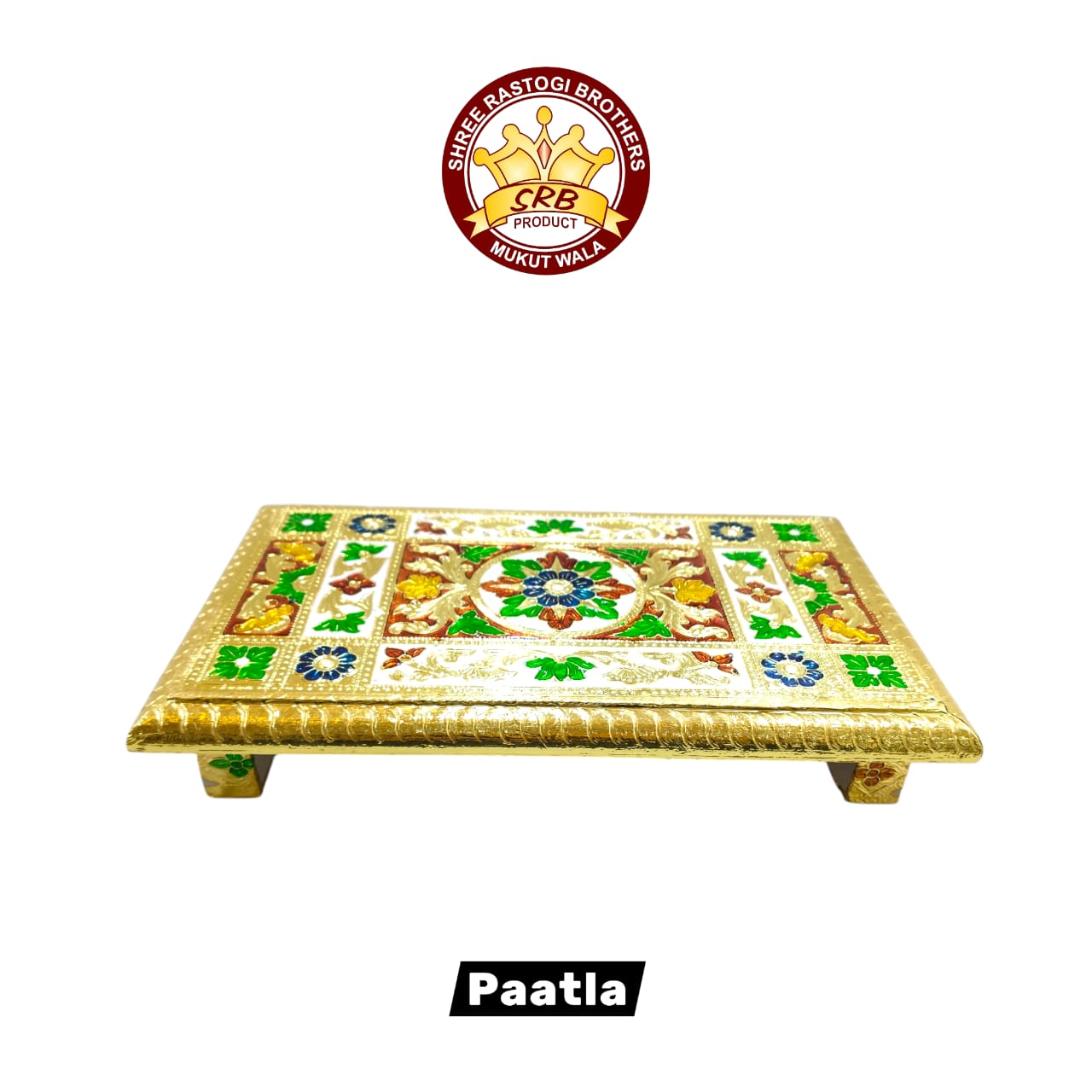 Meenakari Handwork Patla