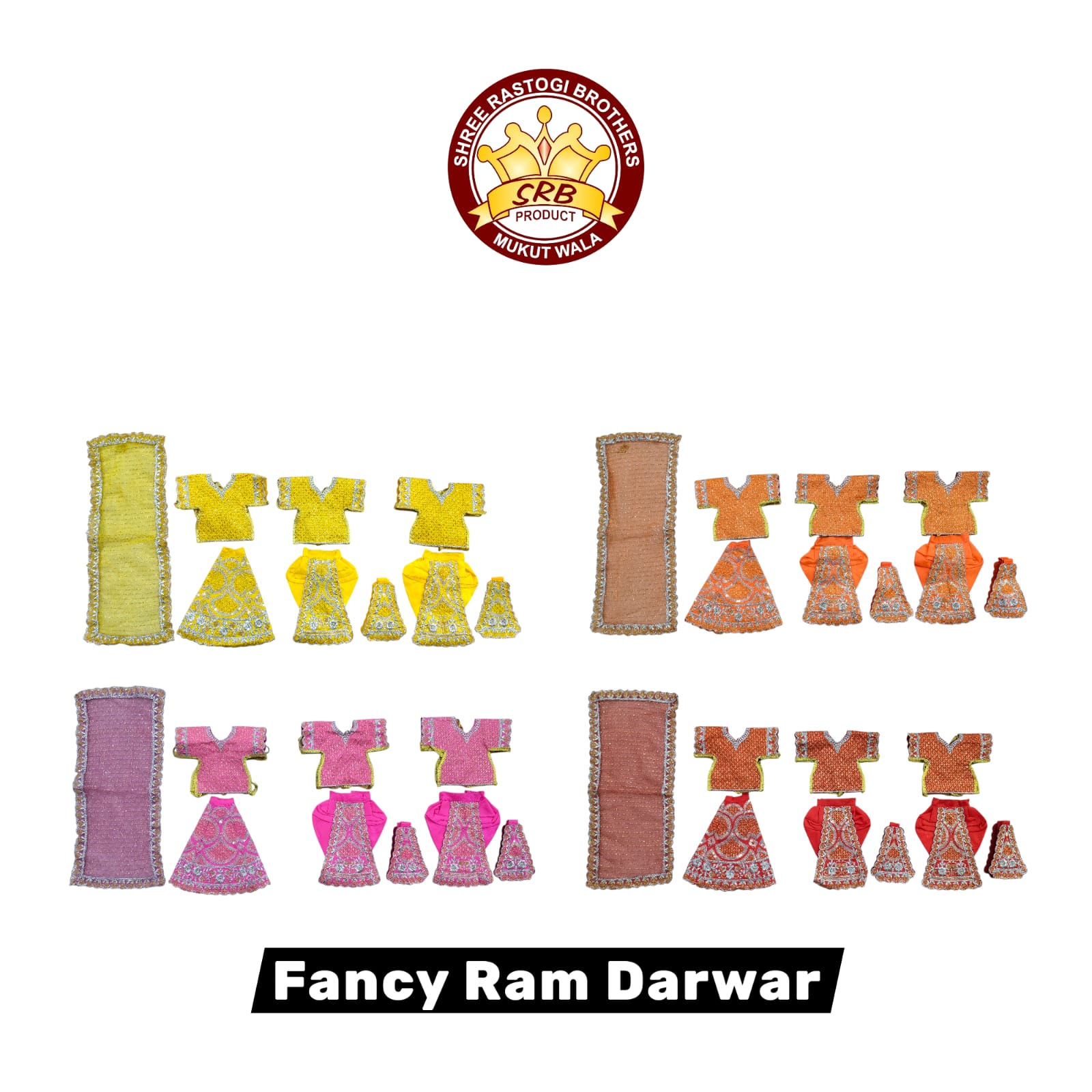 Ram Darbar Set For Ram, Laxman, Sita, Idol