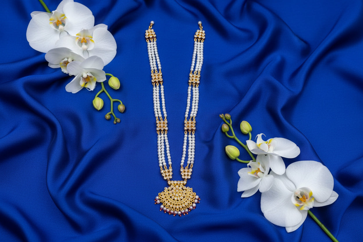 Madhuri Jewar AD Mala For Deities