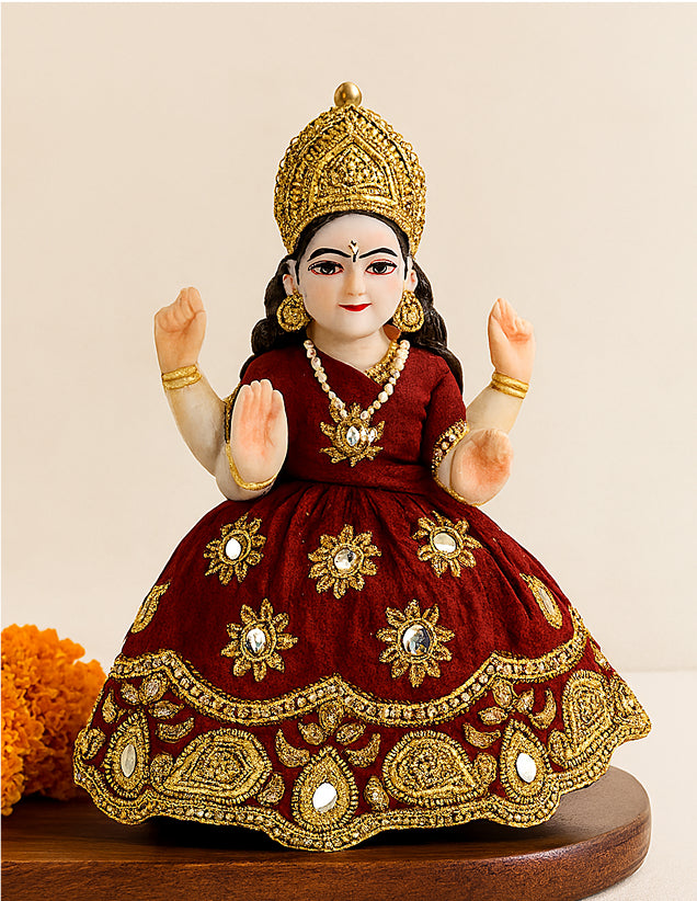 Durga Mata Silk Dress